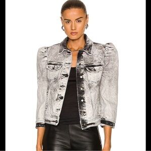 Retrofete Ada Jacket Light Acid Grey Denim M